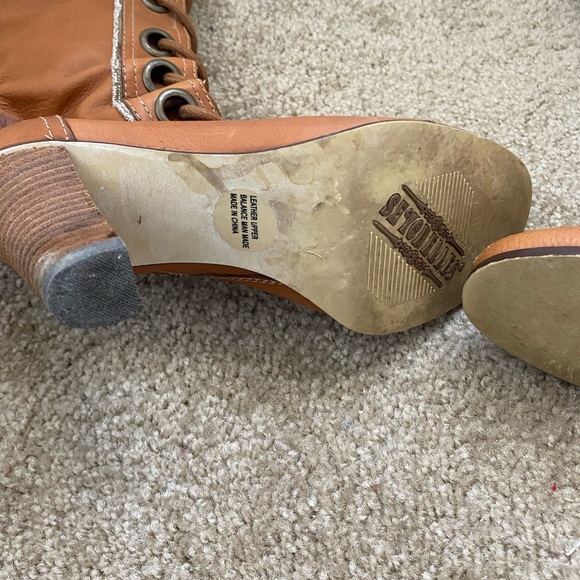 Seychelles Lace-Up  Boots-Anthropology Size 7 - Picture 12 of 16